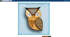 Desktop Screenshot of owllovetostamp.blogspot.com