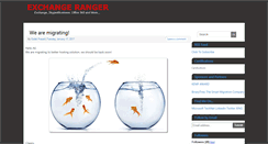 Desktop Screenshot of exchangeranger.blogspot.com