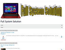 Tablet Screenshot of fullsystemsolution.blogspot.com