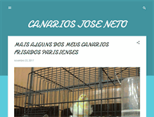 Tablet Screenshot of canariosjoseneto.blogspot.com