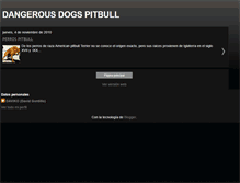 Tablet Screenshot of dangerousdogspitbull.blogspot.com