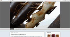 Desktop Screenshot of kimschoenbergerceramicartist.blogspot.com