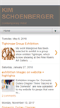 Mobile Screenshot of kimschoenbergerceramicartist.blogspot.com