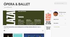 Desktop Screenshot of operaeballet.blogspot.com