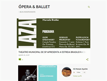 Tablet Screenshot of operaeballet.blogspot.com