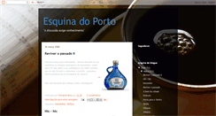 Desktop Screenshot of esquinadoporto.blogspot.com