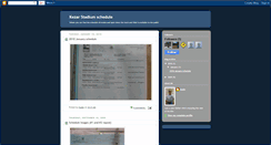 Desktop Screenshot of kezarstadiumschedule.blogspot.com