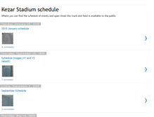 Tablet Screenshot of kezarstadiumschedule.blogspot.com