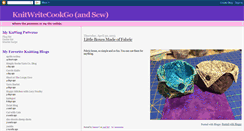 Desktop Screenshot of knitwritecookgo.blogspot.com