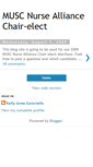 Mobile Screenshot of muscnaelections2009.blogspot.com