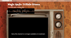 Desktop Screenshot of magicradio3kala.blogspot.com