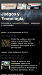Mobile Screenshot of juegostec.blogspot.com