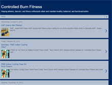 Tablet Screenshot of controlledburnfitness.blogspot.com