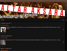 Tablet Screenshot of altaraksara.blogspot.com