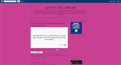 Desktop Screenshot of livingthedreamnow.blogspot.com