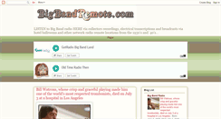 Desktop Screenshot of bigbandremote.blogspot.com