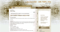 Desktop Screenshot of docshare360.blogspot.com