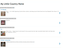 Tablet Screenshot of mylittlecountryhome.blogspot.com