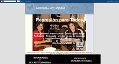 Desktop Screenshot of catamarcacontaminada.blogspot.com