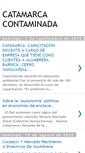 Mobile Screenshot of catamarcacontaminada.blogspot.com