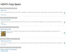 Tablet Screenshot of monycozyspace.blogspot.com