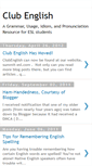 Mobile Screenshot of clubenglish.blogspot.com
