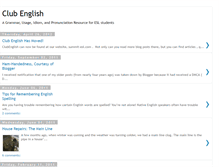 Tablet Screenshot of clubenglish.blogspot.com