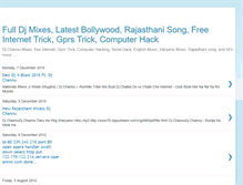 Tablet Screenshot of djchannu.blogspot.com