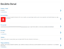 Tablet Screenshot of decubito-dorsal.blogspot.com