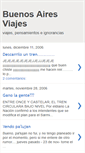 Mobile Screenshot of buenosairesviajes.blogspot.com