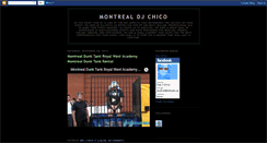 Desktop Screenshot of montrealdjchico.blogspot.com