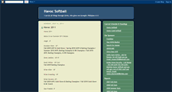 Desktop Screenshot of havocsoftball.blogspot.com