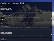 Tablet Screenshot of configurationmanager2012.blogspot.com