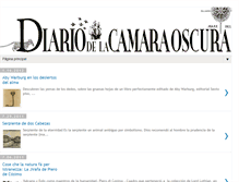 Tablet Screenshot of diariodelacamaraoscura.blogspot.com