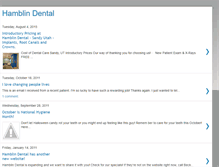 Tablet Screenshot of hamblindental.blogspot.com
