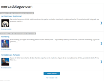 Tablet Screenshot of mercadologos-uvm.blogspot.com