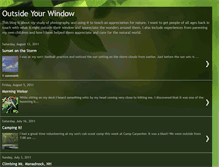 Tablet Screenshot of outsideyourwindow-bydaniele.blogspot.com