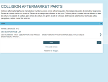 Tablet Screenshot of collisionaftermarketparts.blogspot.com