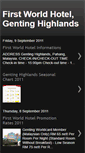 Mobile Screenshot of firstworldhotelbooking.blogspot.com