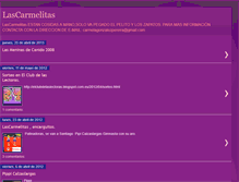 Tablet Screenshot of lascarmelitasdeferrol.blogspot.com
