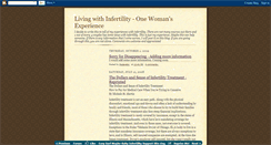 Desktop Screenshot of infertilityinfo.blogspot.com