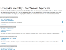 Tablet Screenshot of infertilityinfo.blogspot.com