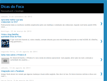 Tablet Screenshot of dicasdofoca2.blogspot.com