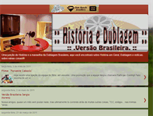 Tablet Screenshot of historiaedublagem.blogspot.com