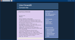 Desktop Screenshot of linociccarelli.blogspot.com