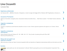 Tablet Screenshot of linociccarelli.blogspot.com