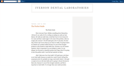 Desktop Screenshot of iversondentallabs.blogspot.com