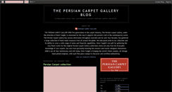 Desktop Screenshot of persiancarpetgallery.blogspot.com