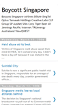 Mobile Screenshot of boycottsingapore.blogspot.com