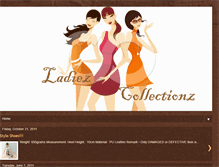 Tablet Screenshot of ladiezcollectionz.blogspot.com